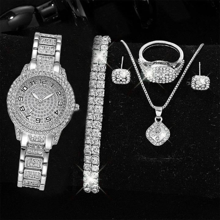 Women Diamond Artificial Set Watch MZ