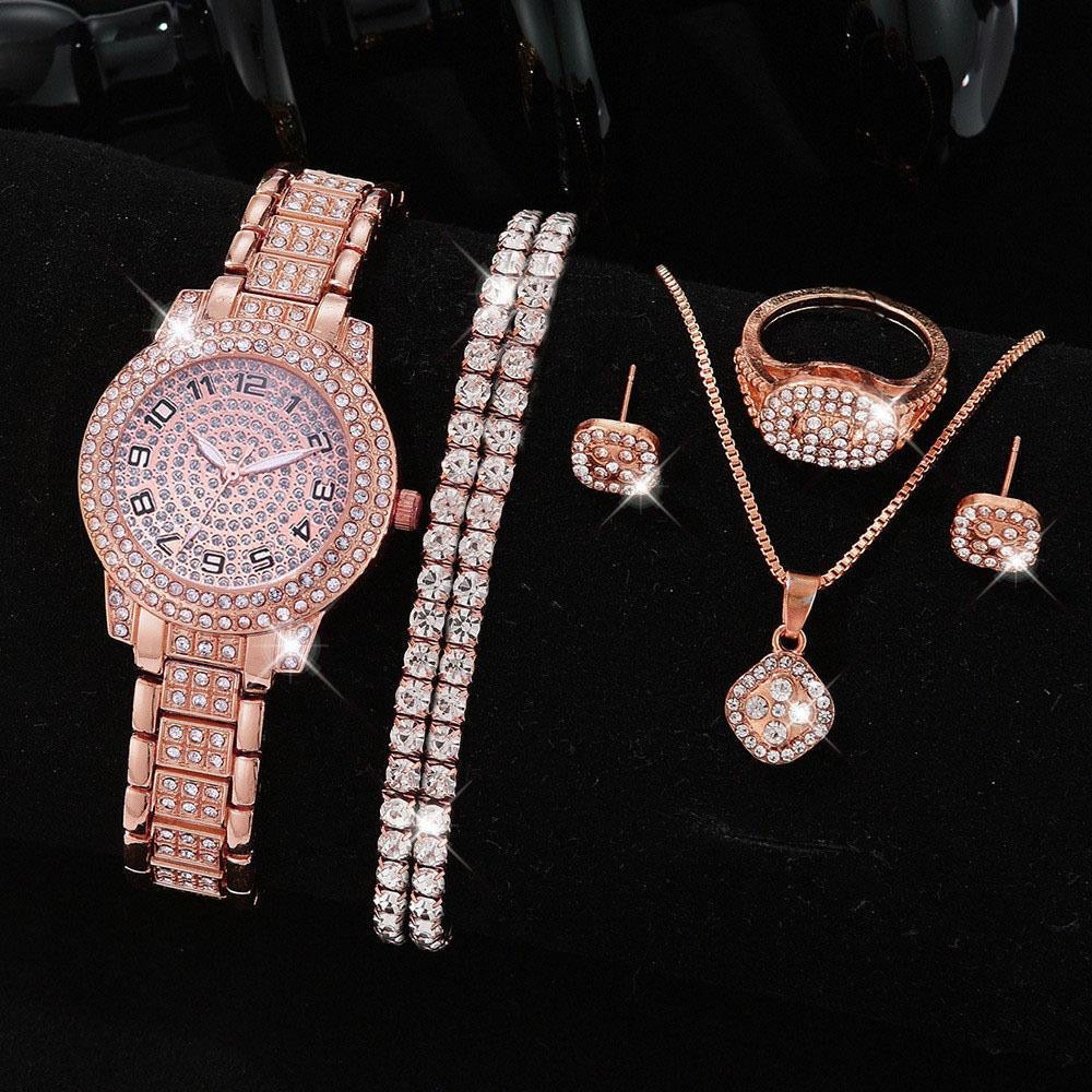 Women Diamond Artificial Set Watch MZ