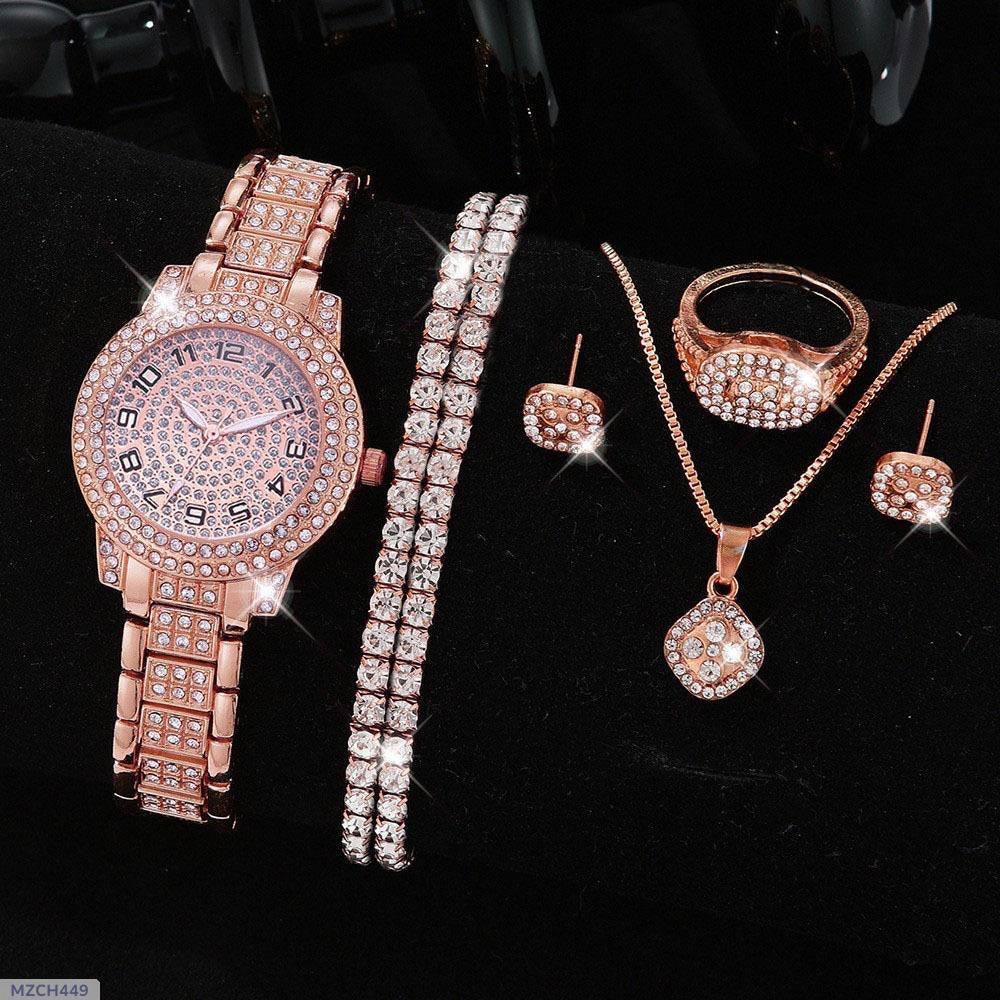 Women Diamond Artificial Set Watch MZ