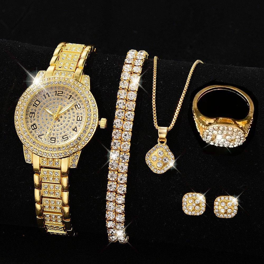 Women Diamond Artificial Set Watch MZ